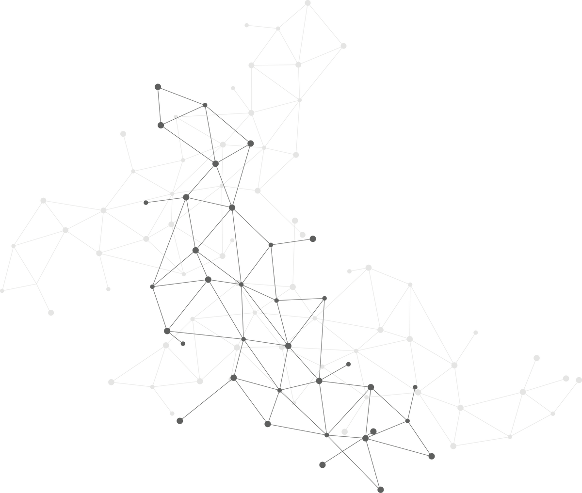 Network Connecting Dot Polygon Background. Concept of Network Business, Technology, Data and Chemical. Dot Connect Line Abstract Background Represent Futuristic Network and Data Transformation